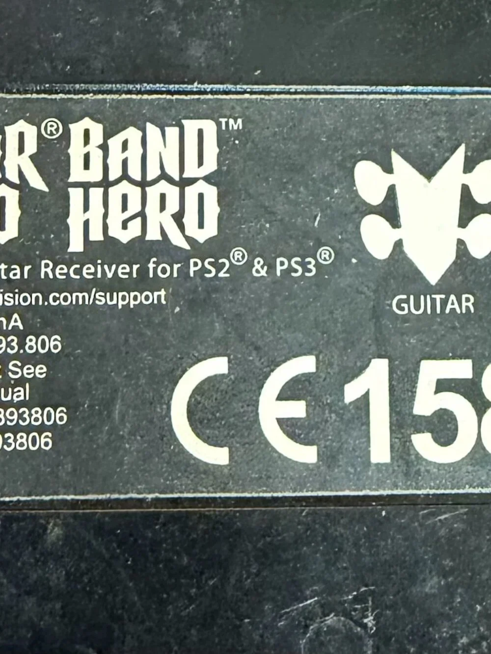 Guitar Hero 5 / Band Hero Wireless Guitar USB Receiver Dongle Model 95893.806